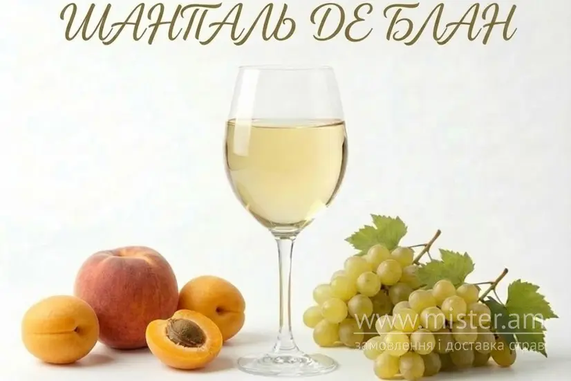 Вино "Шанталь Де Блан" біле напівсолодке 1 л - "SOLOD PROSPEKT" в Хмельницькому фото