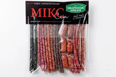 Набір ковбасок "Мікс cет" сирокопчений  SOLOD PROSPEKT undefined фото