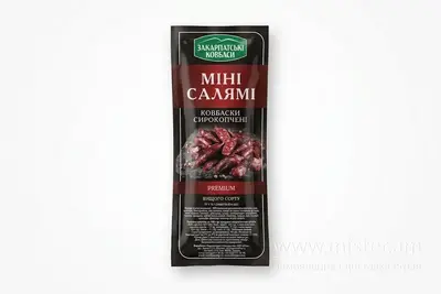 Ковбаски "Міні салямі" сирокопчені SOLOD PROSPEKT undefined фото