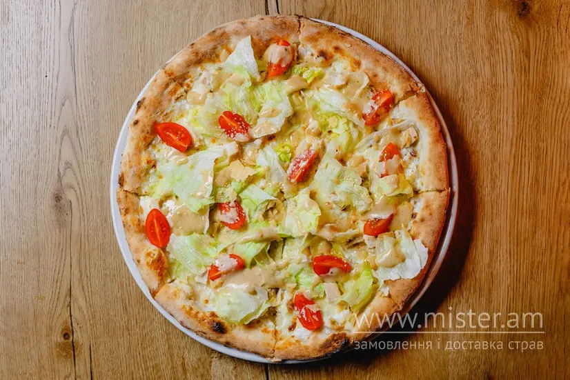Біла піца "Цезаре" - "Pizzagonia" в Рівному фото 