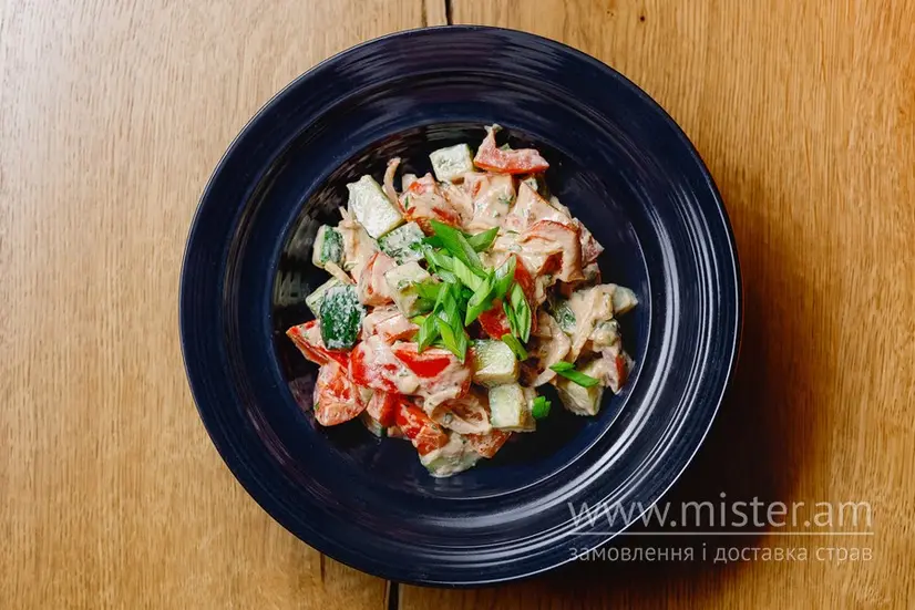 Овочевий салат з горіховим соусом - "Pizzagonia" в Рівному фото 