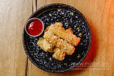 Палички моцарели фрі з ягідним соусом Pizzagonia undefined фото