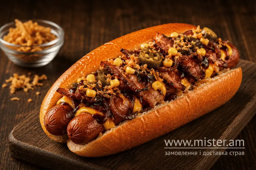 Хот-дог мисливський Дикий Кабан - "Soho steed food" в Трускавці фото 