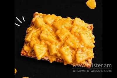 Вафля з куркою, кукурудзою та ананасом велика Вафлі їм undefined фото