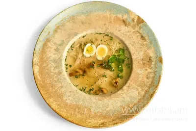 Юшка з куркою та грибами FryWay undefined фото