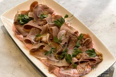 Карпачо з яловичого язика Trattoria undefined фото