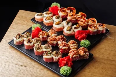 Мікс запечений ролів Sakura Sushi undefined фото