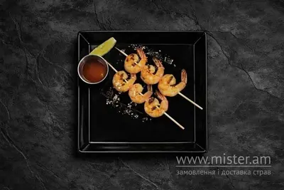 Тигрові креветки на шпажках Orange Bar undefined фото