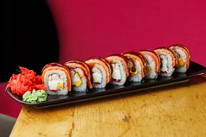Філадельфія з гриль креветкою - "Sakura Sushi" в Івано-Франківську фото