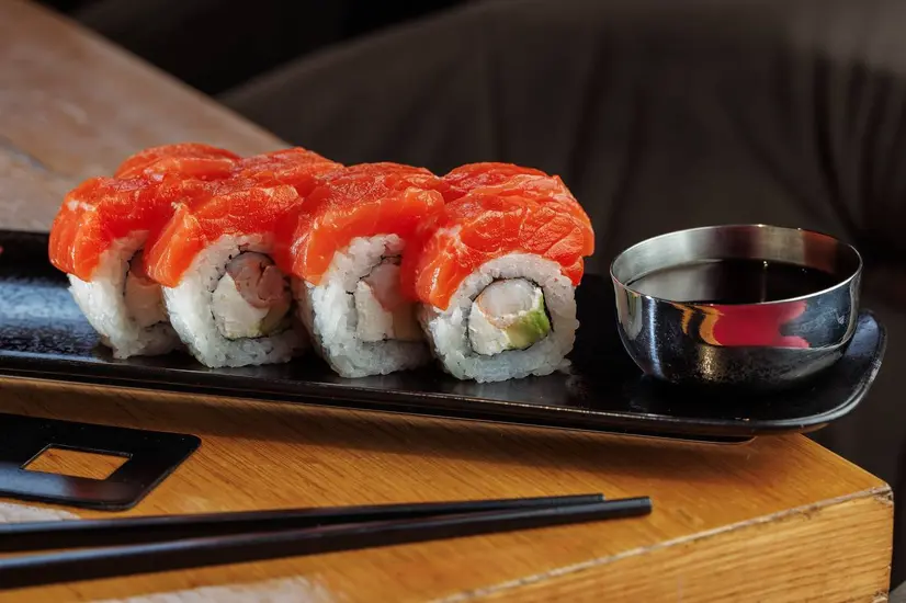 Філадельфія DeLuxe з креветкою - "Sakura Sushi" в Івано-Франківську фото