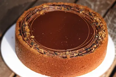 Флан шоколадний торт Кавоварка undefined фото