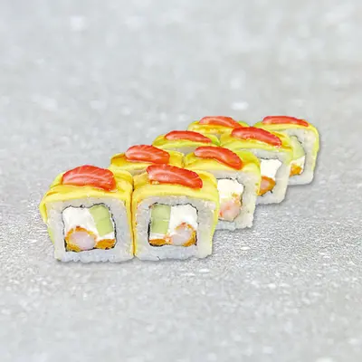 Філадельфія Грін з креветкою та полуницею Tataki Sushi undefined фото