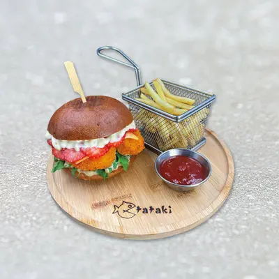 Чізбургер з креветкою та полуницею Tataki Sushi undefined фото
