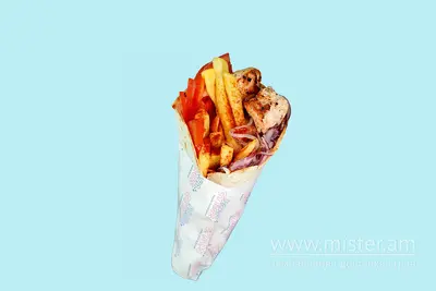 Лаваш Гірос Сувлаки з куркою Papa Gyros undefined фото