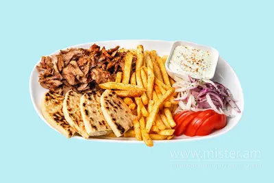 Гірос тарілка зі свининою Papa Gyros undefined фото