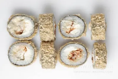 Смажений рол з вугрем Хапай рибу undefined фото
