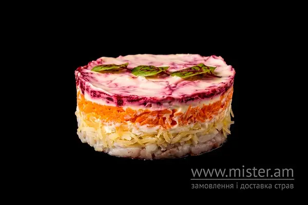 Салат "Оселедець під шубою" - "Sushi-Pizza by La Spezia (вул.Харківська, 5/1)" в Сумах фото