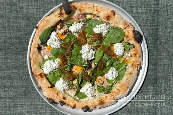 Піца "Страчатела бекон" - "Pivoteka Pizza" в Івано-Франківську фото