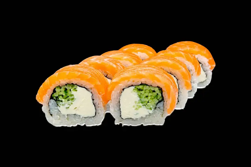 Філадельфія з лососем та огірком - "Eclipse Sushi" в Чабанах фото 