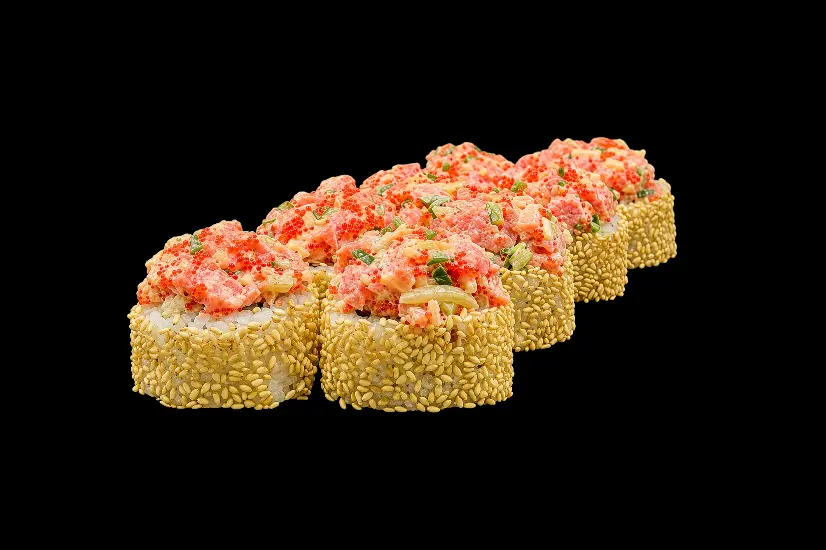Рол Спайсі зі смаженим лососем та тунцем - "Eclipse Sushi" в Чабанах фото 