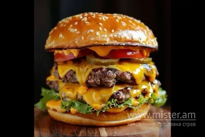 Подвійний бургер Enjoy Food undefined фото