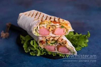 Хот-дог у лаваші 2 сосиски Enjoy Food undefined фото
