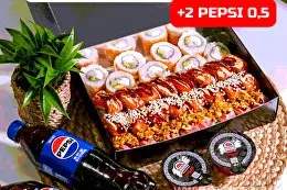 Спеціальна пропозиція! сет Авторський +2 Pepsi 0.5 SUSHI ZOOM undefined фото