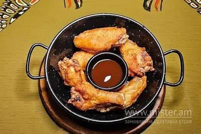 Фірмові крильця з соусом BBQ Western undefined фото