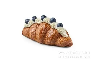 Круасан з кремом маскарпоне та лохиною Lviv Croissants undefined фото