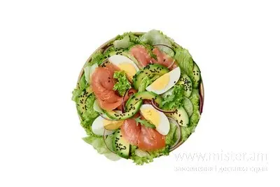Салат з лососем та авокадо Lviv Croissants undefined фото