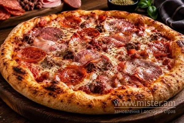 Піца "4 м`яса" маленька - "Enjoy Food" в Сумах фото