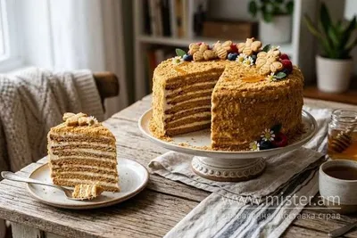 Торт "Медовик" Enjoy Food undefined фото