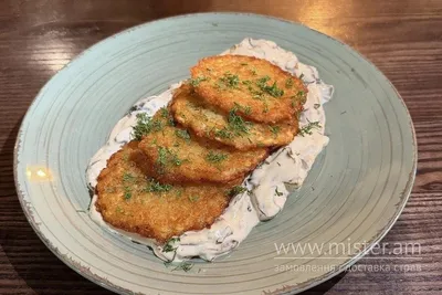 Деруни з вершково-грибним соусом Наше пиво undefined фото