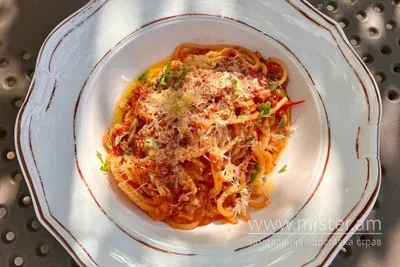 Спагеті all'Amatriciana з прошуто Pinacoteca undefined фото