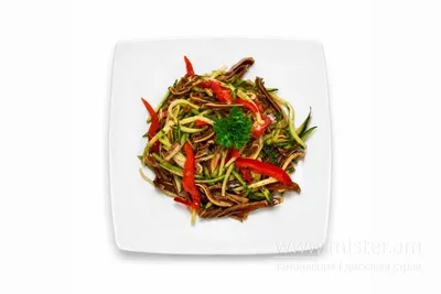 12. Салат зі свинними вушками та овочами 🌶️ Золотий Дракон undefined фото