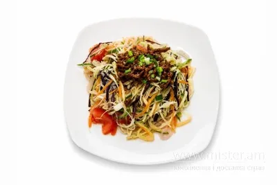 2. Салат з крохмальною локшиною, свининою та овочами 🌶️🌶️ Золотий Дракон undefined фото