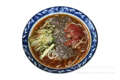 75. Локшина домашня з бульйоном і яловичиною по-китайськи 🌶️ Золотий Дракон undefined фото