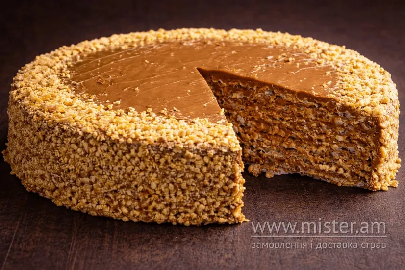 Вафля з згущеним молоком та горіхами - "Granat" в Шептицькому фото 