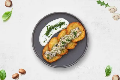 Деруни з грибами та сметаною NEW❗ Хочу undefined фото