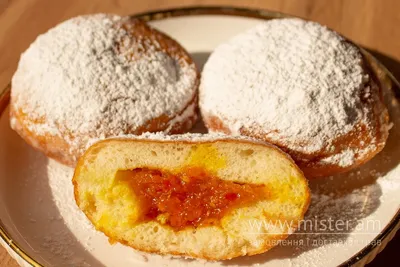 Пончик з апельсиновою начинкою Пончична undefined фото
