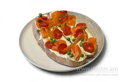 Брускета з лососем та помідорами чері Trattoria undefined фото