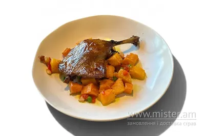 Качина ніжка з запеченим гарбузом та бататом Trattoria undefined фото