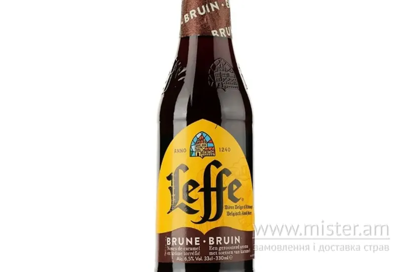Пиво LEFFE темне 6,6% 0,33л, в асортименті - "Шато" в Шептицькому фото 