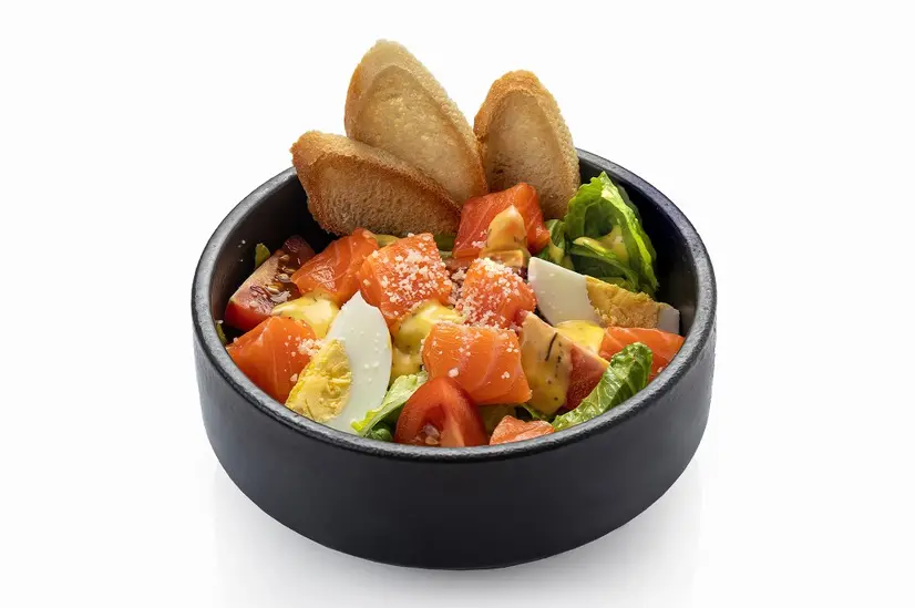 Caesar Salad with Salmon - "Tomo Food" in Pissouri photo