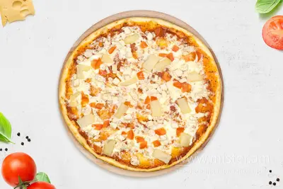 Піца "Гавайська" 40 см Хочу Sushi-Pizza & Grill undefined фото