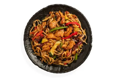 Udon Noodles with Chicken (Wok) Tomo Food undefined photo