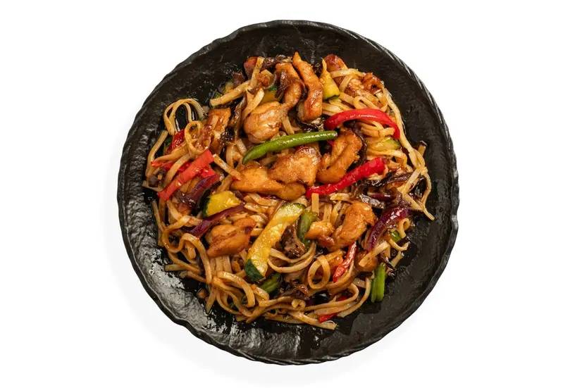 Udon Noodles with Chicken (Wok) - "Tomo Food" in Pissouri photo