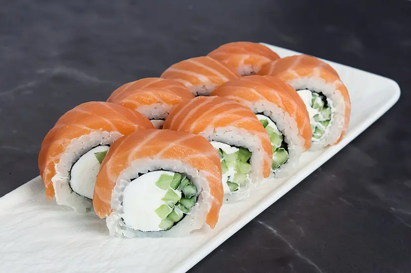 Філадельфія з лососем - "Panda Rolls" в с.Щасливому фото