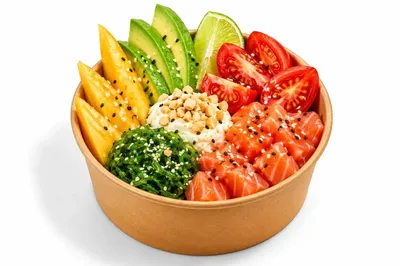 პოკე ბოული ორაგული Sushi Man undefined ფოტო