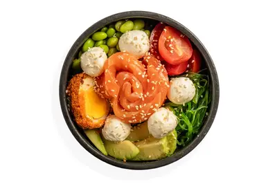 Salmon Poke Bowl Tomo Food undefined photo